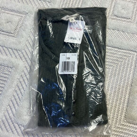 LUCKY BRAND - Lace Godet Swing Henley - Picture 5 of 8